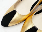 Slingback Oro 5 cm.